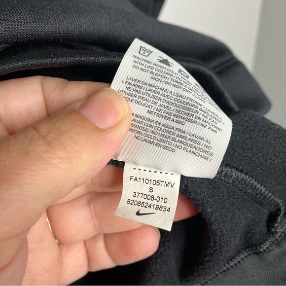 Nike Golf Therma fit half zip pullover black fleece lined women’s size small - Picture 7 of 9